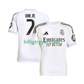 Billige Fotballdrakter Real Madrid Vinicius Junior 7 Hjemmedraktsett 2025/26 Kortermet